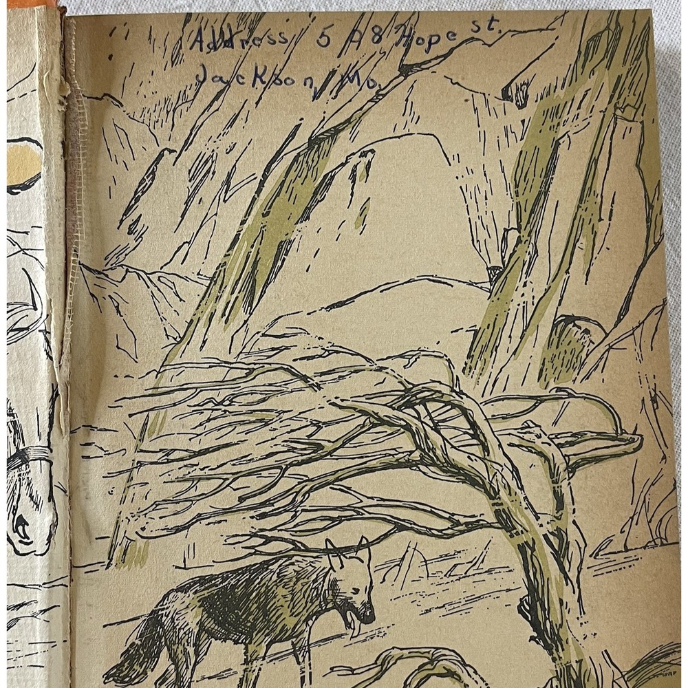 Vintage Roy Rogers The Enchanted Canyon Hardcover Book 1954 by Jim‎ Rivers - Picture 8 of 13